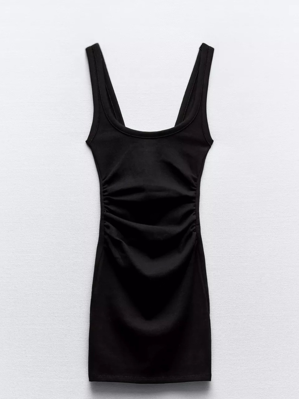 Zara Black Jersey Dress